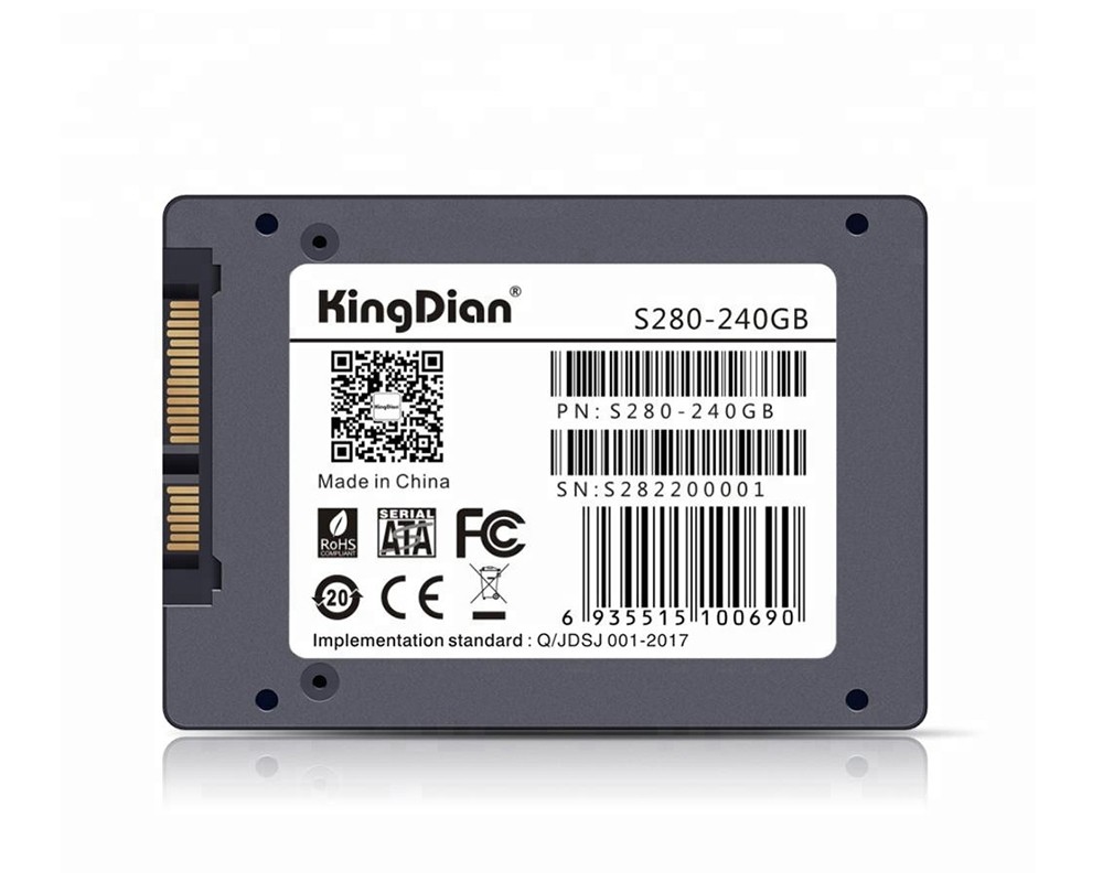 SSD Kingdian S280 2 5 SATA III 240GB Seu PC muito mais rapido
