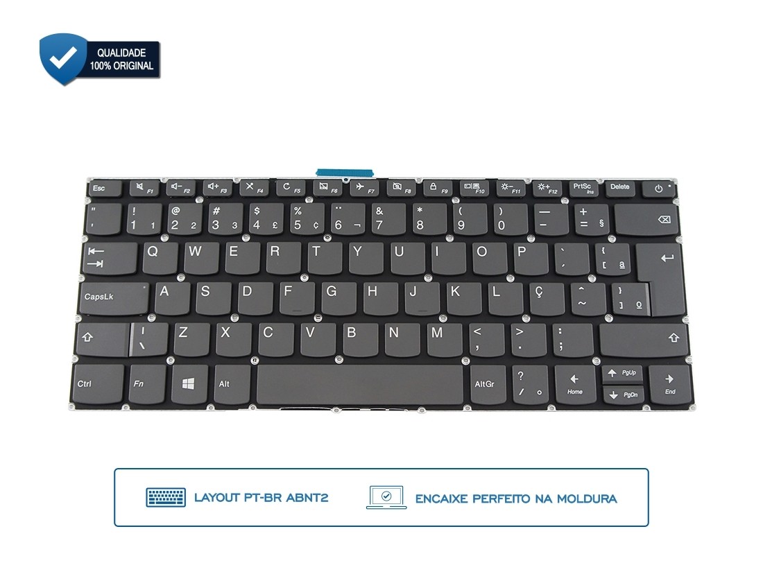 Teclado para notebook Lenovo 9Z.NDSSN.11B PK131YN1A20 PK131YN2A20