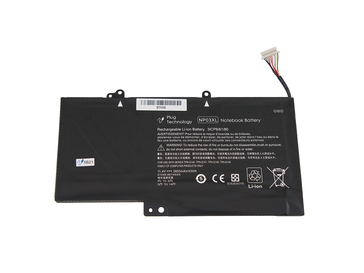 Bateria notebook HP TPN-Q148 TPN-Q149