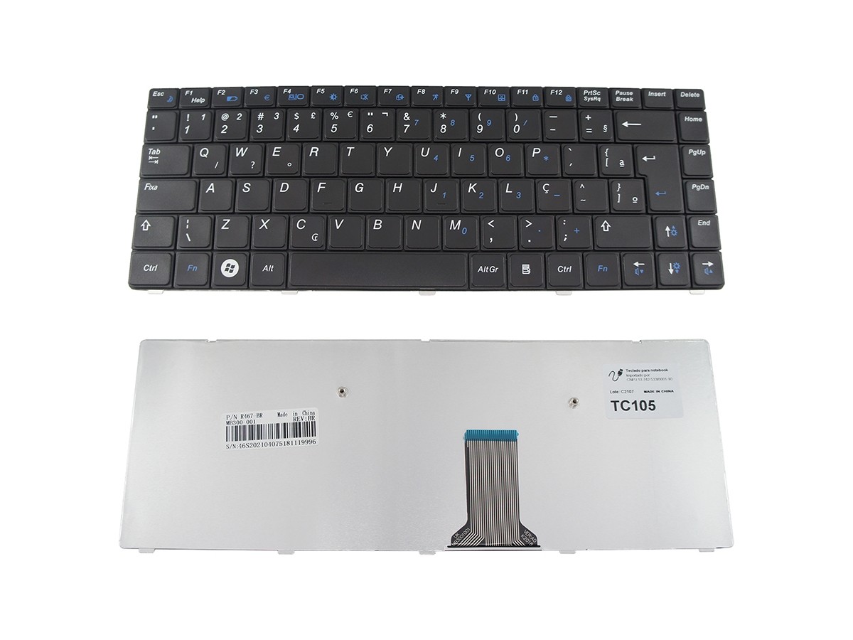 Teclado notebook Samsung V102360IK1 V102360BK Ba59-02492W