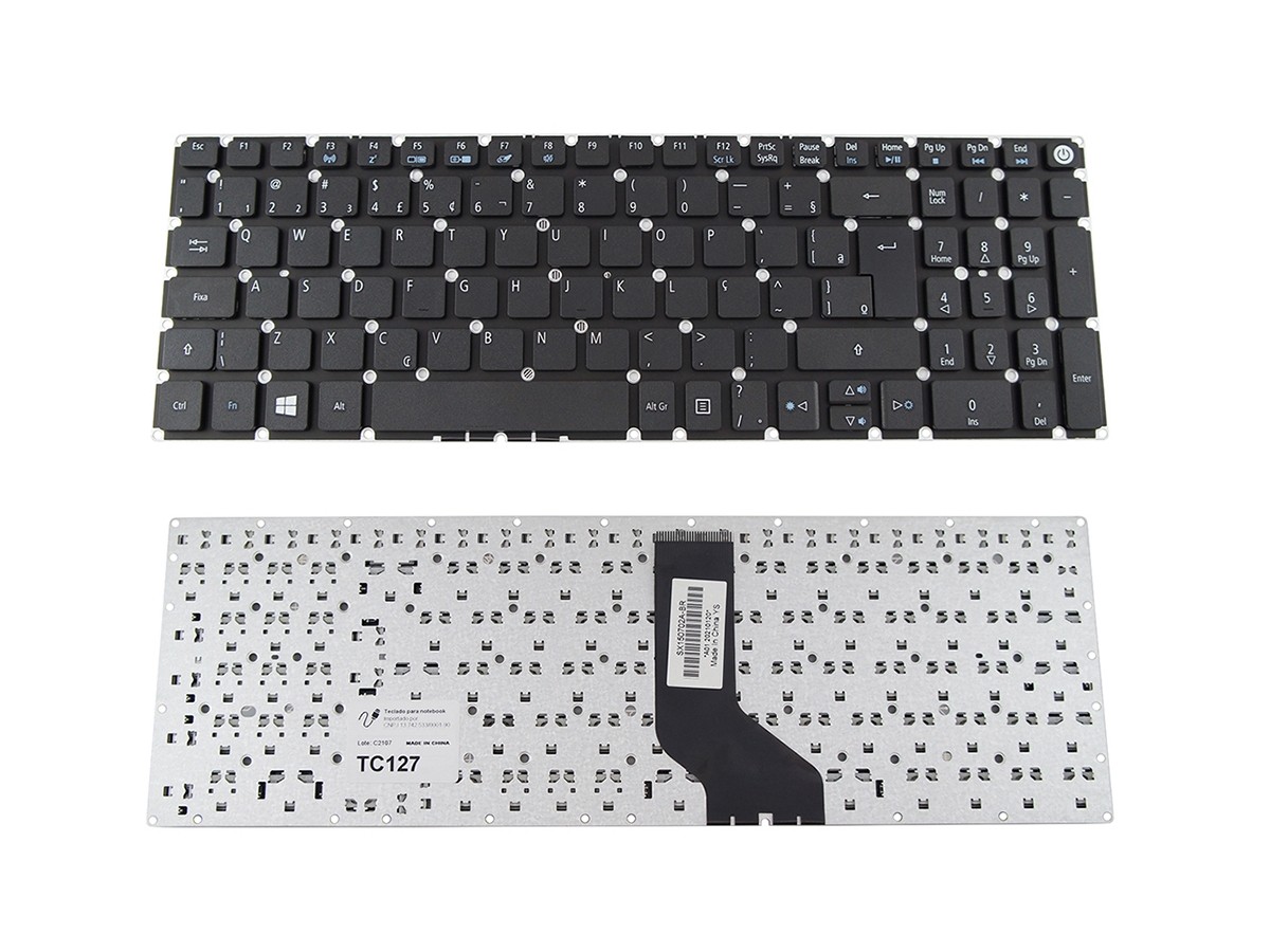 Teclado notebook Acer Aspire E5-553G E5-573 E5-573G